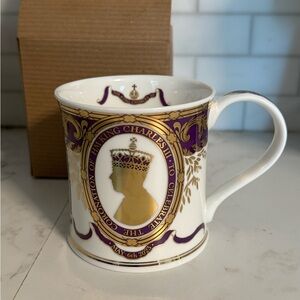 King Charles coronation mug